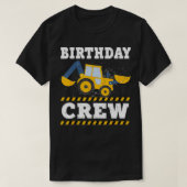 ダーティ3rdy誕生日建築トラック3rd Bday C Tシャツ (デザイン正面)