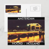 ダーティ3Tall Boxesはがきアムステルダム ポストカード (正面/裏面)