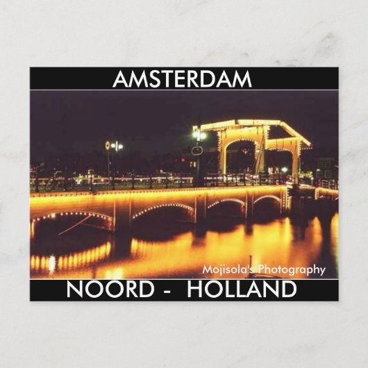 ダーティ3Tall Boxesはがきアムステルダム ポストカード (正面)