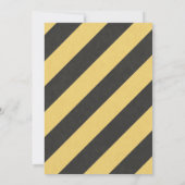 ダーティ3Y建築誕生日招待 招待状 (裏面)