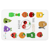 ダーティ・ダース図解入りの、写真付きの・リスト – 2017年版 マグネット (横)