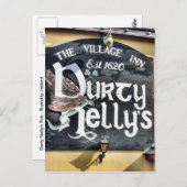 ダーティ・ネリーのパブのはがき ポストカード (正面/裏面)