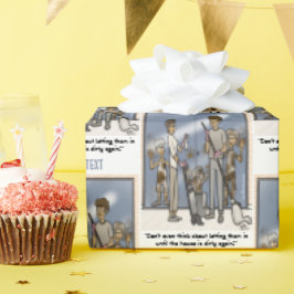 ダーティ ラッピングペーパー