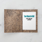 ダートおもしろい誕生日より古い男性の漫画 カード (内部)