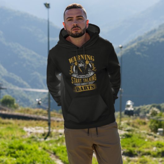 ダートおもしろい警告ズ – Dart Cumous パーカ