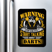 ダートおもしろい警告ズ – Dart Player マグネット