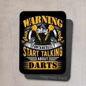 ダートおもしろい警告ズ – Dart Player マグネット