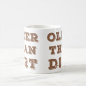 ダートよりも古いコーヒーマグ コーヒーマグカップ (中央)
