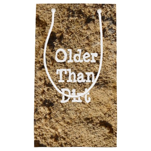 ダートより古い抱き枕 スモールペーパーバッグ (正面)