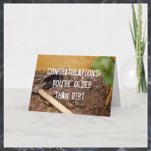 ダートより古い誕生日カード カード