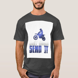 ダートカッコいいバイクとモトクロスGrを送るだけだ Tシャツ