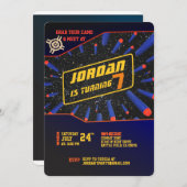 ダートガン招待状 招待状 (正面/裏面)