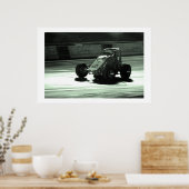 ダートトラックの夜の移動 ポスター (キッチン)