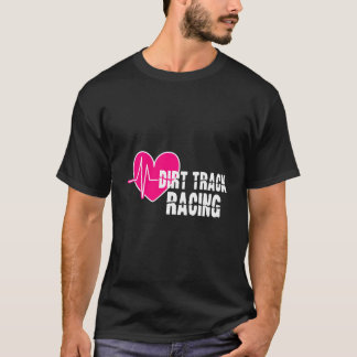 ダートトラックレーシングストックカーレース Tシャツ