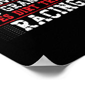 ダートトラックレースいくつかのグランドマラブビンゴこの ポスター (角)