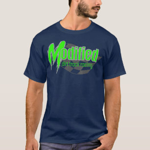 ダートトラックレースの改良レース Tシャツ