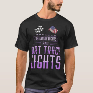 ダートトラックレースギフトスプリントカーレース Tシャツ