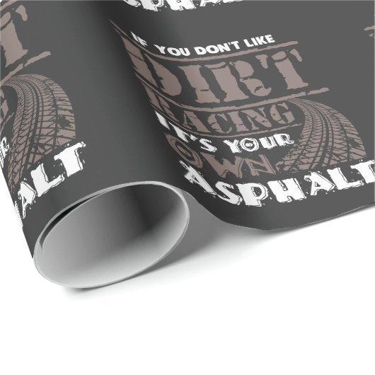 ダートトラックレース用モータースポーツマッドトラックレーサー ラッピングペーパー (ロールコーナー)