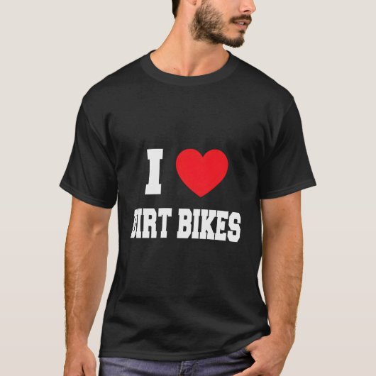 ダートバイクが大好き Tシャツ (正面)