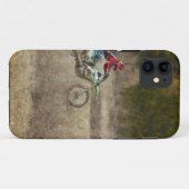 ダートバイクに乗る Case-Mate iPhoneケース (裏面(横))