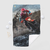 ダートバイクのライダー装飾用クッション ゴルフタオル (インサイチュ)