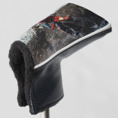 ダートバイクのライダー装飾用クッション ゴルフヘッドカバー (3/4 正面)