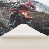 ダートバイクのライダー装飾用クッション シェルパブランケット (3/4)