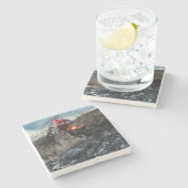 ダートバイクのライダー装飾用クッション ストーンコースター (横)