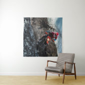 ダートバイクのライダー装飾用クッション タペストリー (インサイチュ(横))