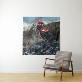 ダートバイクのライダー装飾用クッション タペストリー (インサイチュ)