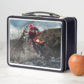 ダートバイクのライダー装飾用クッション メタルランチボックス (インサイチュ)