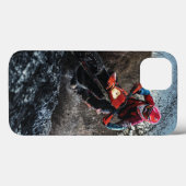 ダートバイクのライダー装飾用クッション Case-Mate iPhoneケース (裏面 (横))