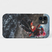 ダートバイクのライダー装飾用クッション Case-Mate iPhoneケース (裏面(横))