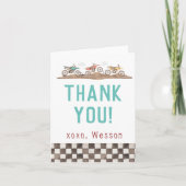 ダートバイクの感謝カード サンキューカード (正面)