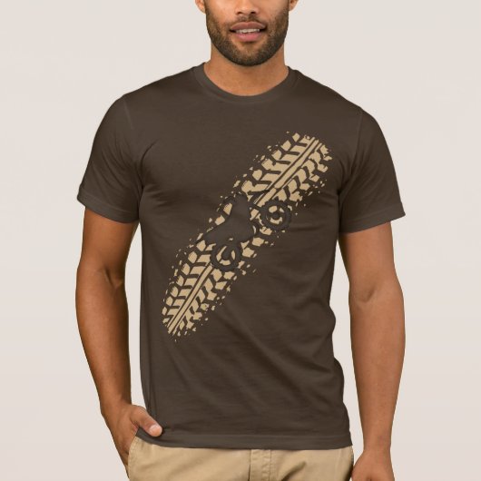 ダートバイクの泥 Tシャツ (正面)
