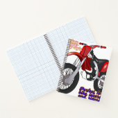 ダートバイクアート ノートブック (内部)