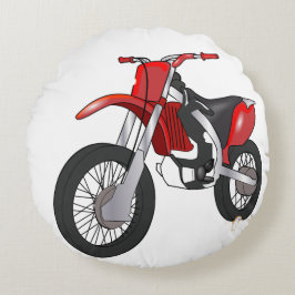 ダートバイクアート ラウンドクッション