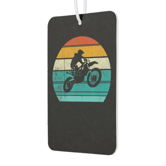 ダートバイクオートバイギフト男性へ カーエアーフレッシュナー (左)