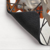 ダートバイクオートバイクホイールコグ、マウスパッド マウスパッド (コーナー)