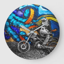 ダートバイクグラフィティアーバン通りアート