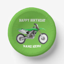 ダートバイクグリーン誕生日スポーツバイククール