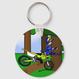 ダートバイクツリーハガーキーチェーン キーホルダー