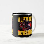 ダートバイクバイブ ツートーンマグカップ (正面右)