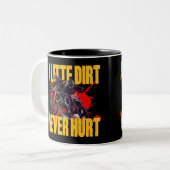 ダートバイクバイブ ツートーンマグカップ (正面左)