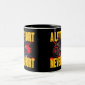 ダートバイクバイブ ツートーンマグカップ (中央)