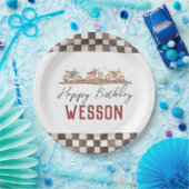 ダートバイクパーティープレート、バイクプレート ペーパープレート (パーティー)