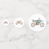 ダートバイクパーティー紙吹雪 コンフェッティ (正面)