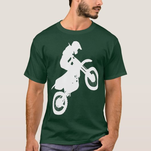 ダートバイクフリースタイルモトクロス Tシャツ (正面)