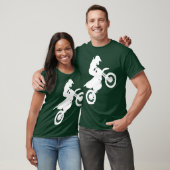 ダートバイクフリースタイルモトクロス Tシャツ (ユニセックス)