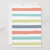 ダートバイクベビーシャワー招待状 招待状 (裏面)